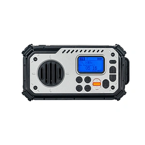 Emergency New Design Crank  Fm Solar Power Bank DAB Radio LED Flashlight