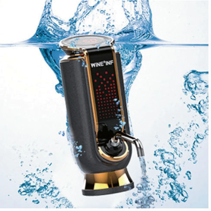 Portable Instant One Button Electric Aeration Aerator and Decanter Wine Pourers