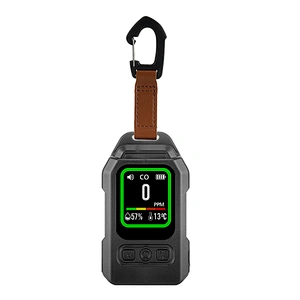 Portable Outdoor Camping Safe Digital Display  CO Gas Detector With Temperature and Humidity Buzzer Alert Function