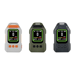 Portable Outdoor Camping Safe Digital Display  CO Gas Detector With Temperature and Humidity Buzzer Alert Function