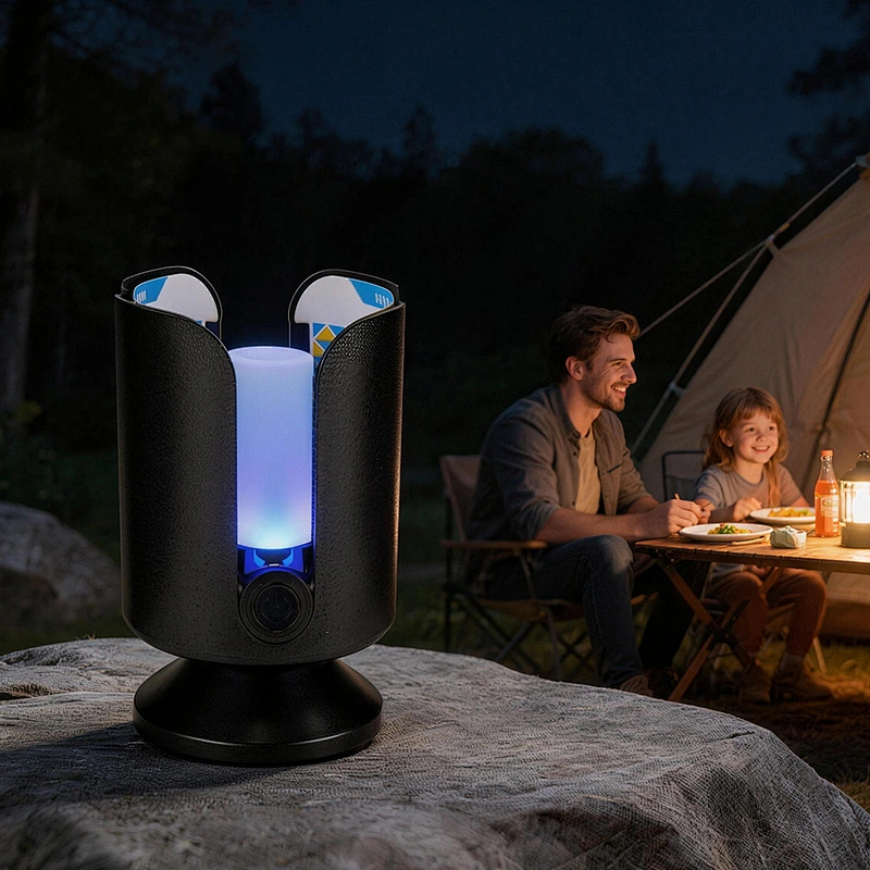 New Upgrade Silent UV Light Insect Catcher Sticky Glue Board Mosquito Trap for Home Kitchen Restaurant