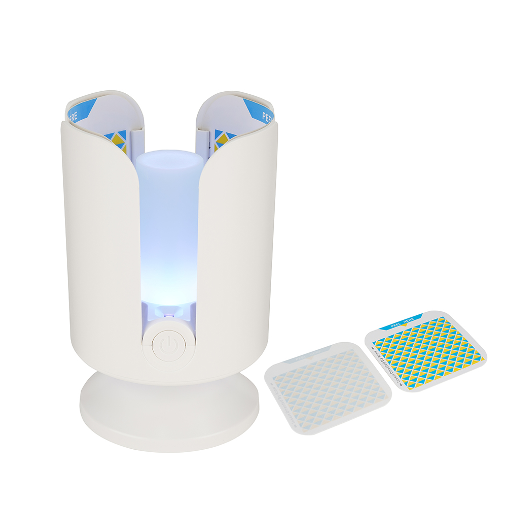 New Upgrade Silent UV Light Insect Catcher Sticky Glue Board Mosquito Trap for Home Kitchen Restaurant
