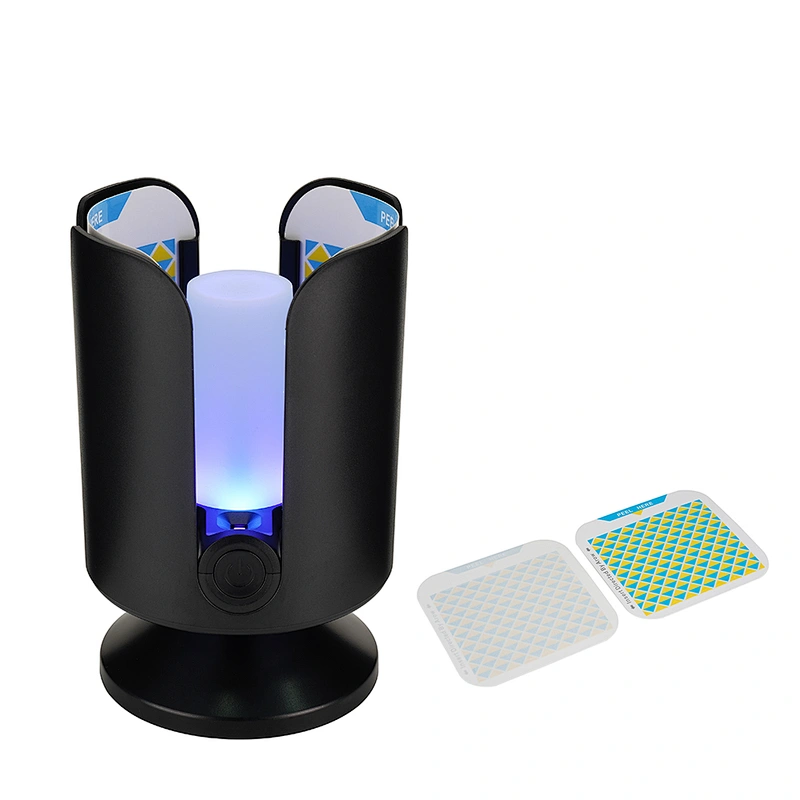 New Upgrade Silent UV Light Insect Catcher Sticky Glue Board Mosquito Trap for Home Kitchen Restaurant