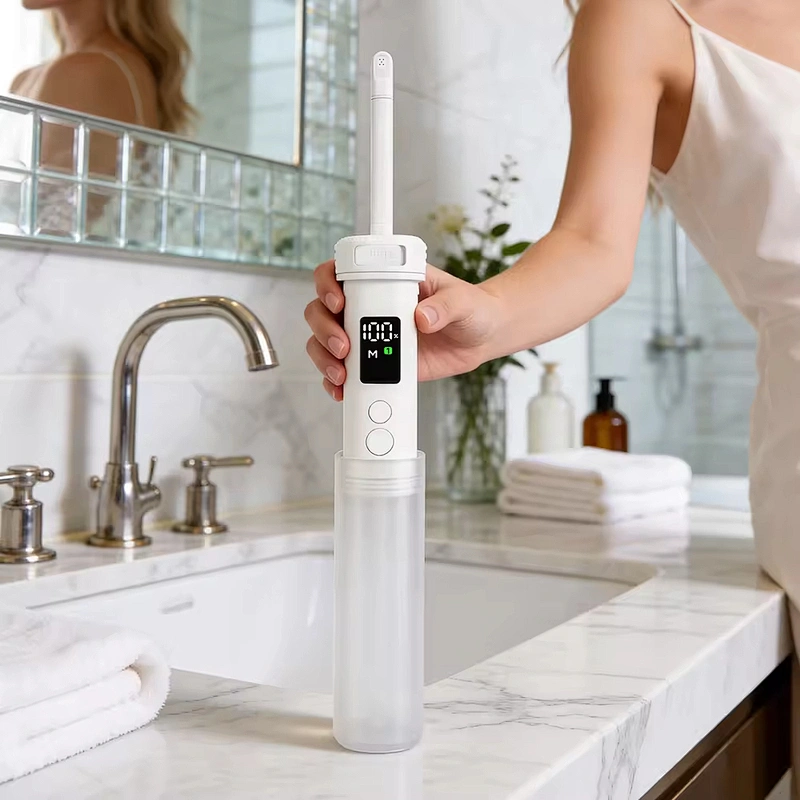 210ml Portable Bidet Electric Travel Bidet Digital Display USB-C Rechargeable IPX7 Waterproof Handheld Peri Bottle Sprayer