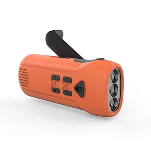 Hand Crank Emergency Radio Charger Flashlight