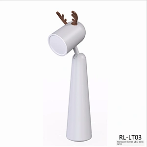 No stroboscopic eye protection soft light lampshade small table led desk lamp