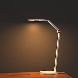Wireless charging equipment five-level dimming portable metal table led down folded led light
