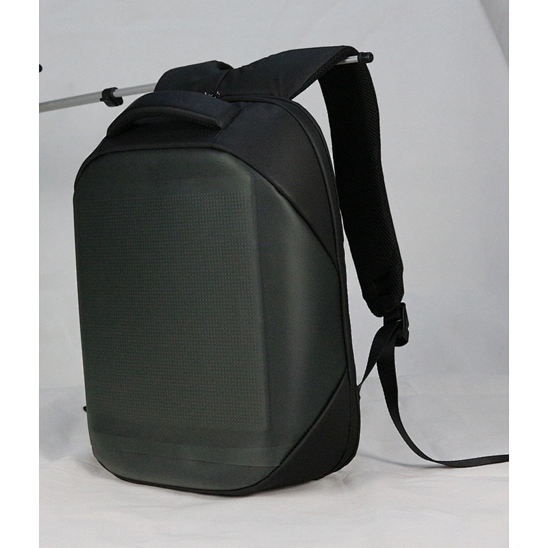 Support custom content high-quality metal zipper signal screen led backpack manufacturer