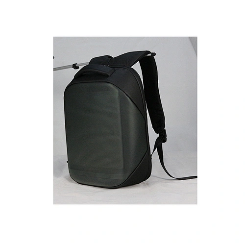 Support custom content high-quality metal zipper signal screen led backpack manufacturer