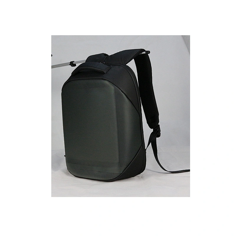 Support custom content high-quality metal zipper signal screen led backpack manufacturer