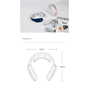 Electric neck massager u shaped pillow multifunctional portable shoulder cervical massager outdoor home car relaxing massage