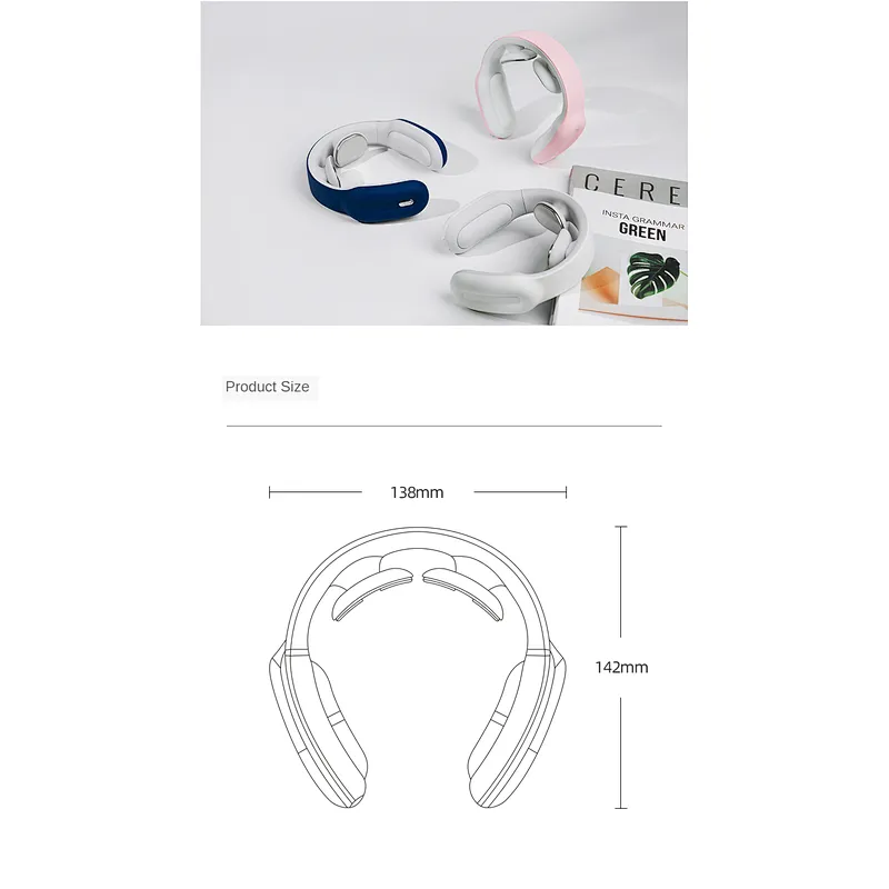 Electric neck massager u shaped pillow multifunctional portable shoulder cervical massager outdoor home car relaxing massage