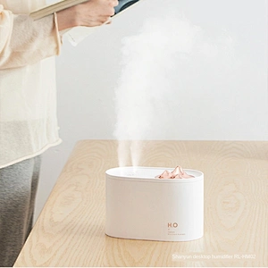 Wireless Humidification independent double spray usb mini portable air desktop humidifier