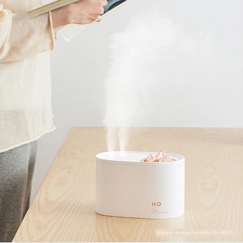 Wireless Humidification independent double spray usb mini portable air desktop humidifier