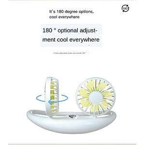 Various good quality promotional top quality adjustable outdoor lock design electric neck mini portable fan