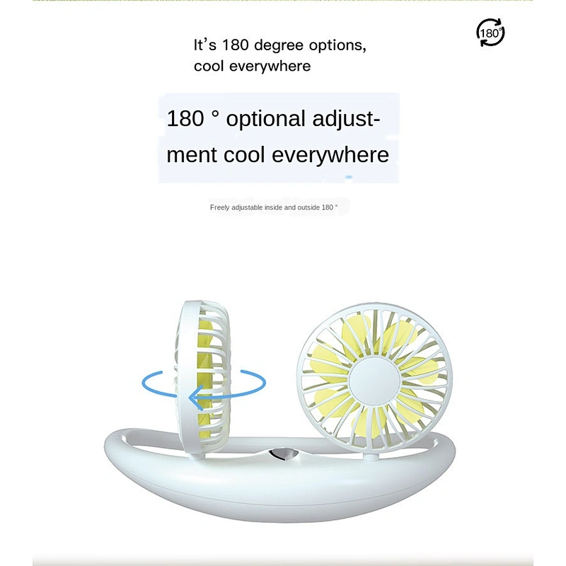 Various good quality promotional top quality adjustable outdoor lock design electric neck mini portable fan