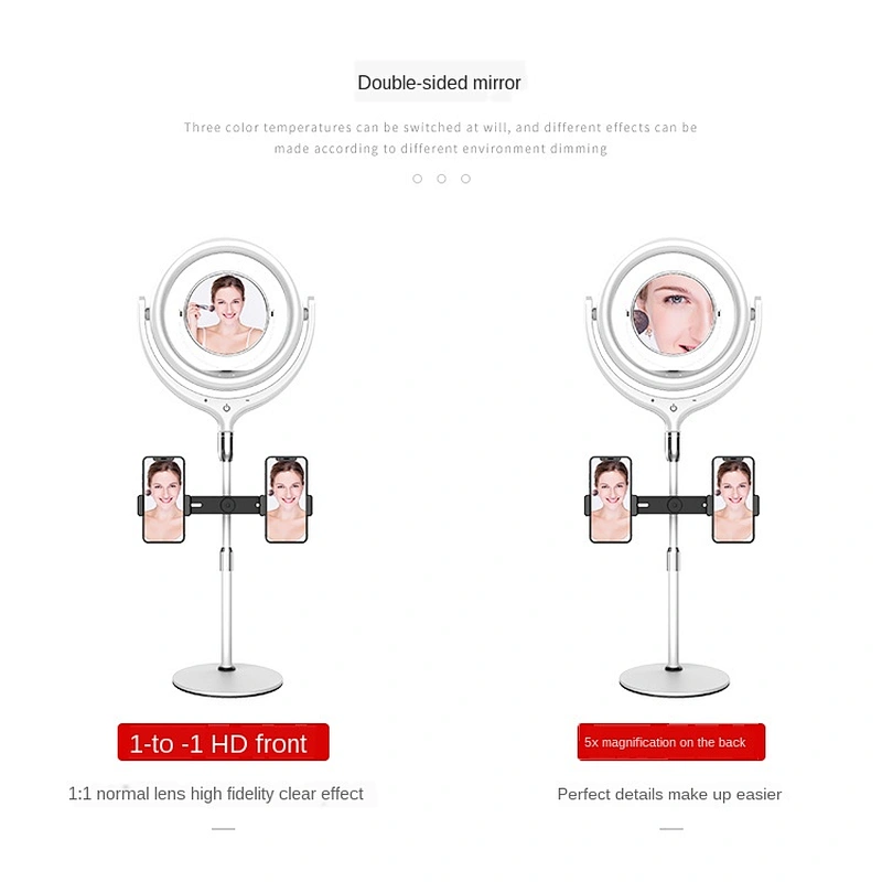 High quality standard usb ring light round base phone fill led ring light