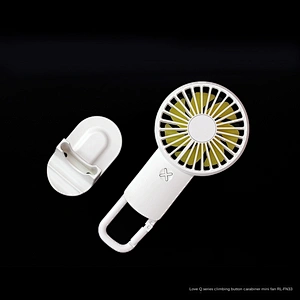 Adjustable outdoor lock design electric stand handle mini portable fan