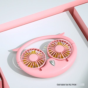 Various good quality promotional top quality adjustable outdoor lock design electric neck mini portable fan
