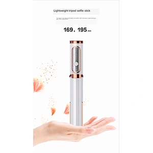One-piece design high-quality rechargeable lithium batterie bluetooth flexible tripod selfie stick