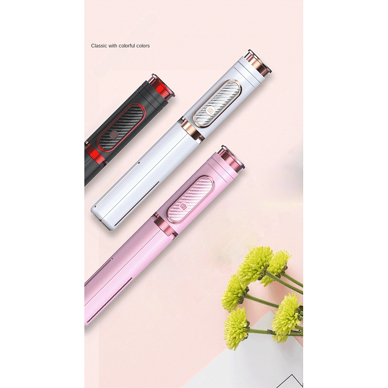 One-piece design separate bluetooth remote control 360-degree rotating mobile phone holder flexible selfie stick tripod