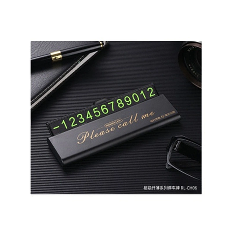 One key press to hide thin and simple hidden design parking sign post car