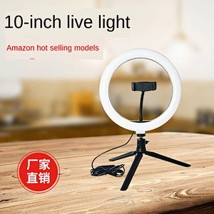 Mini 19cm 3000-6500K color temperature tripod led circle portable ring light led