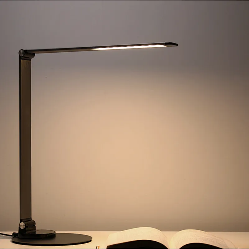 six-speed dimming three color temperature modes metal folding led light