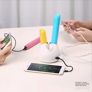 Durable using low price three people mobile power home suit portable mobile power bank charger