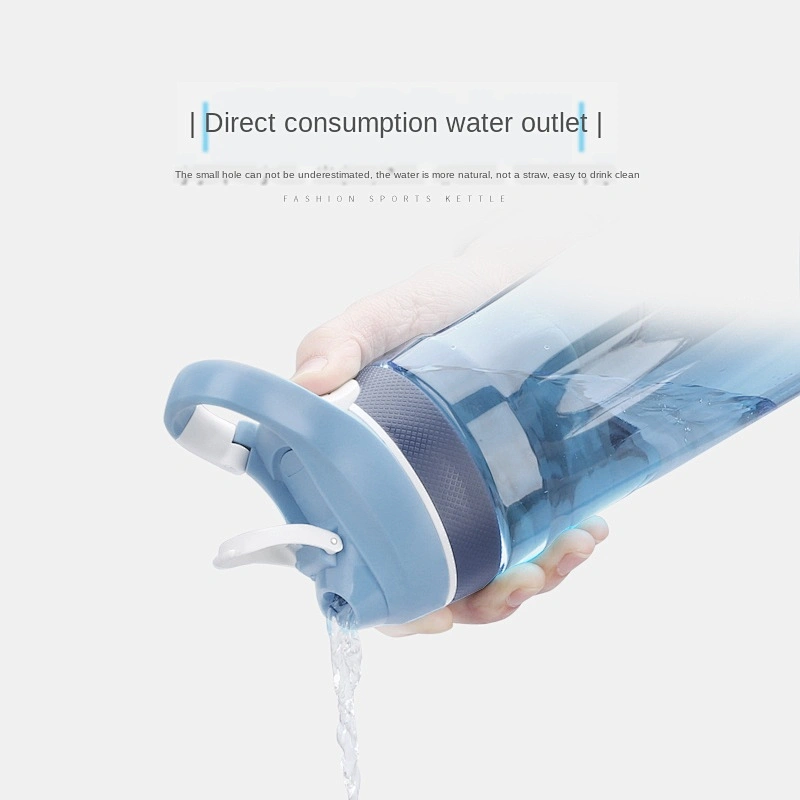 Controllable one-button switch no dead angle design plastic sport water bottles with custom logo