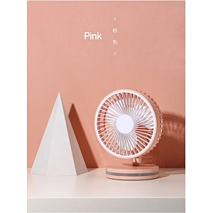 Ninety degree rotation adjustment silent air supply personal portable electric fan with powerbank