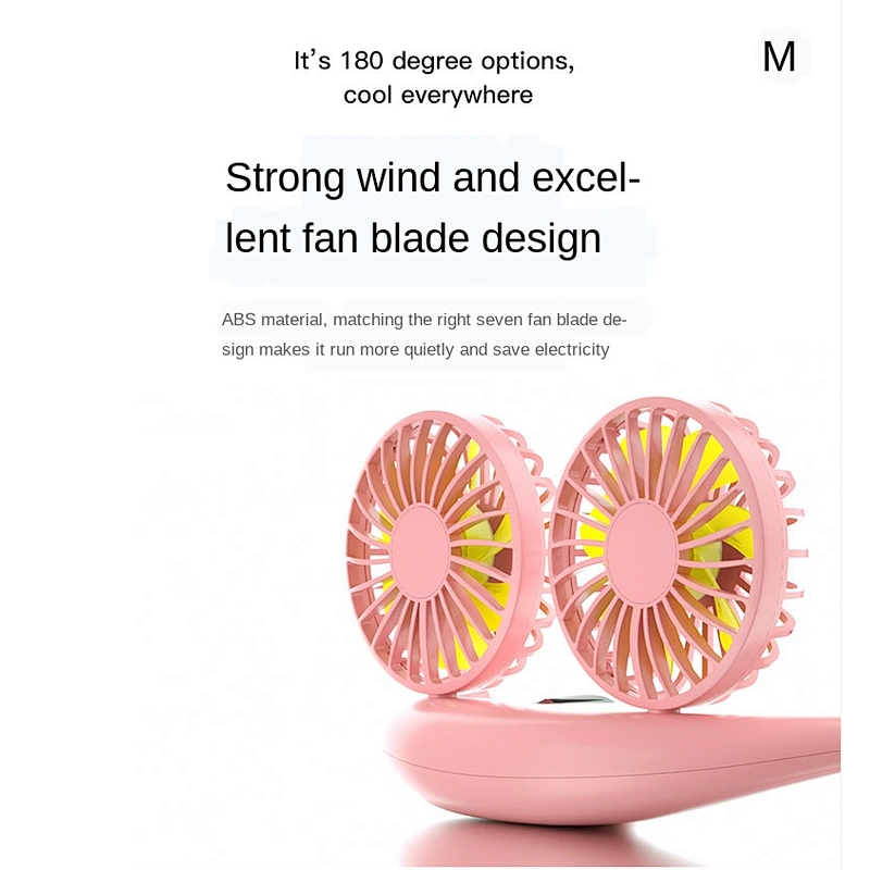 Various good quality promotional top quality adjustable outdoor lock design electric neck mini portable fan