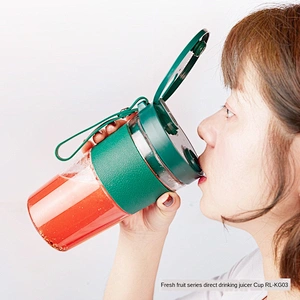 The whole body is IPX4 and the whole body can be washed glass water bottle