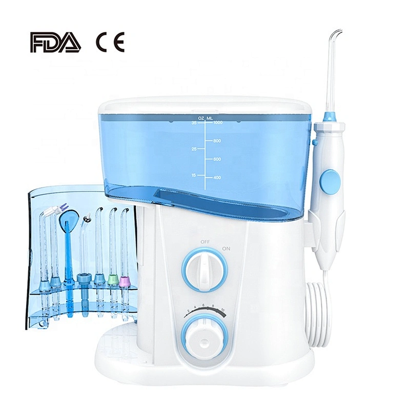 Unique Oral Irrigator Countertop 1000ml Capacity Dental Hygiene Tools Portable Water Flosser