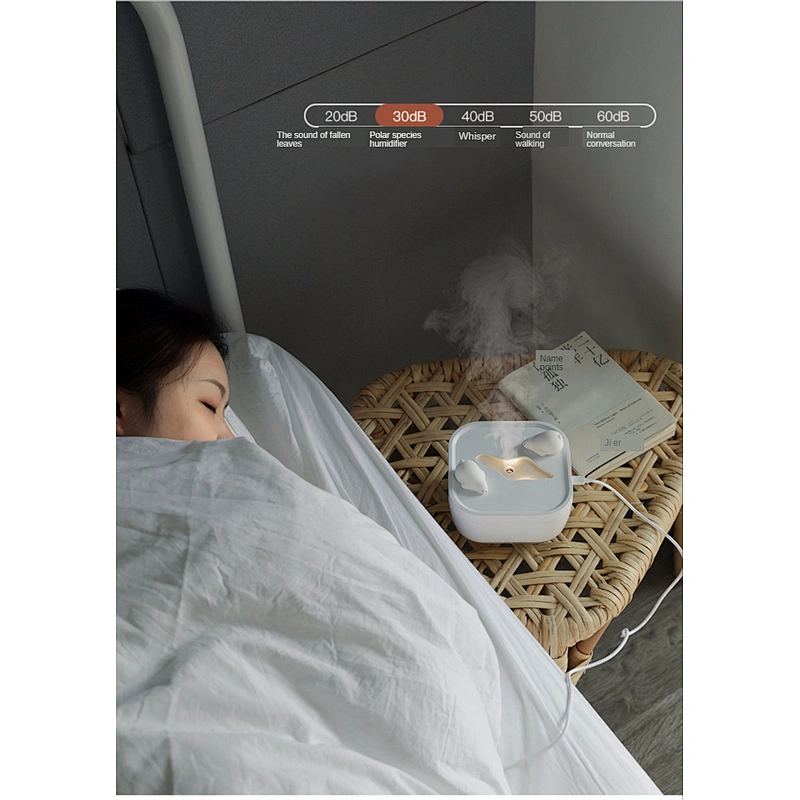 Cute pet button usb output port 700ml capacity room diffuser air humidifier