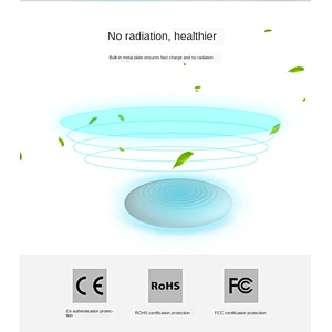 Fashionable appearance qi certification 10W wireless fast charging led jellyfish night lights