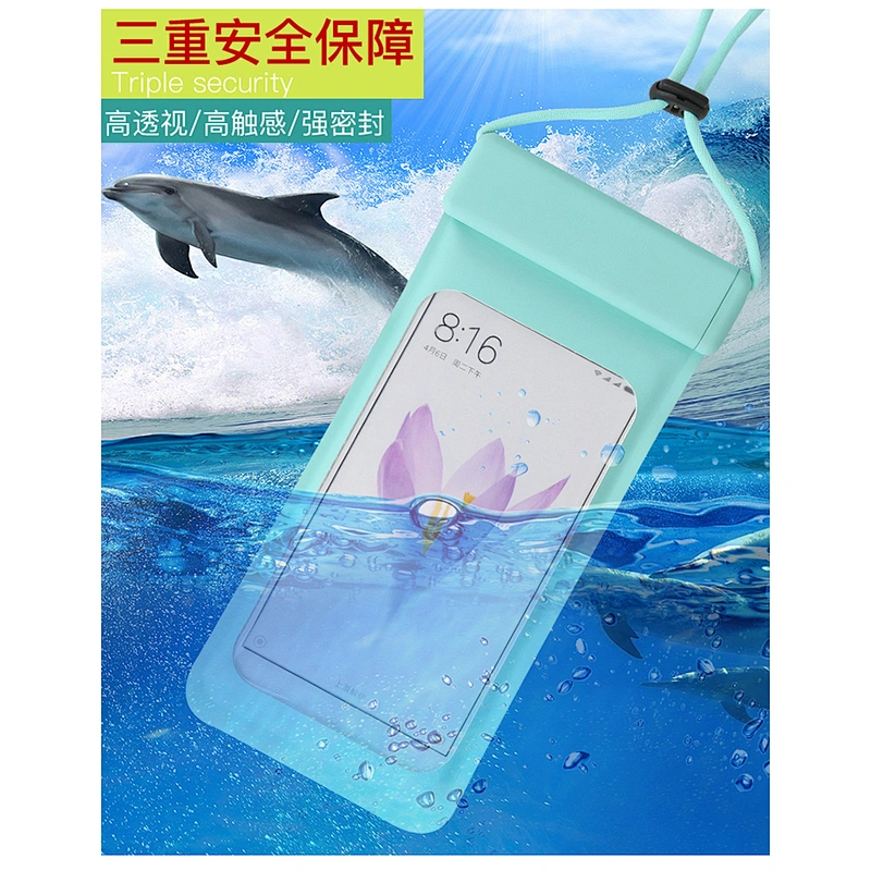 Relatively strong waterproof effect bag mobile phone for swimming