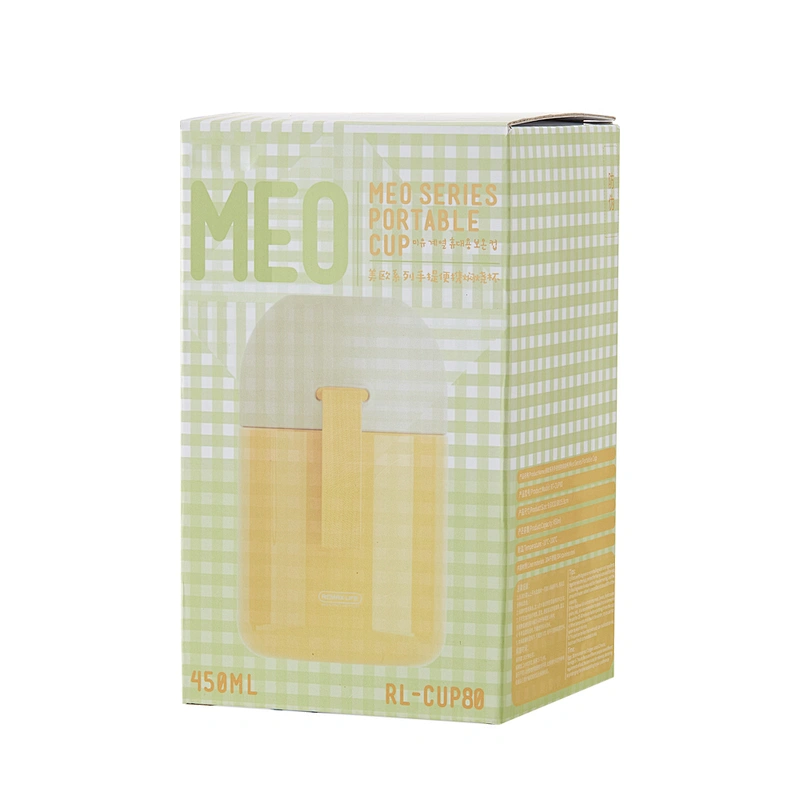 The middle cover to put the spoon 450ml stainless steel hot thermos cups