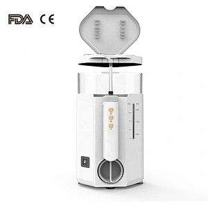 New Design  600ml Large  Water Tank Led Display Teeth Cleaner Tooth Flush Oral Irrigator Water Flosser