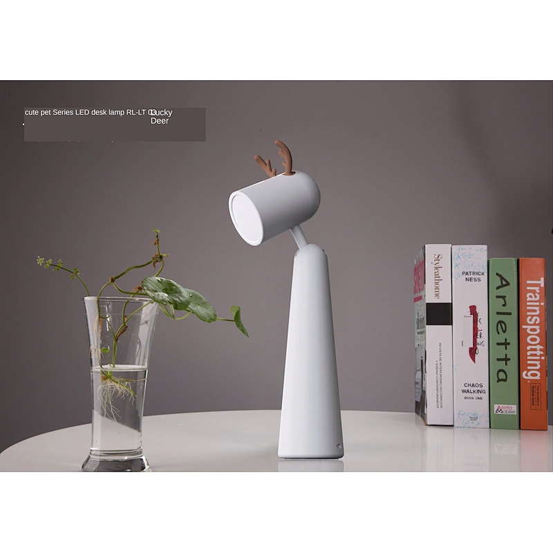 No stroboscopic eye protection soft light lampshade small table led desk lamp