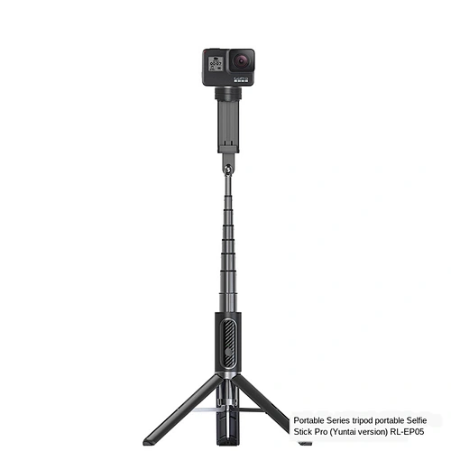 One-piece design separate bluetooth remote control 360-degree rotating mobile phone holder flexible selfie stick tripod