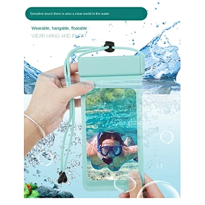 Relatively strong waterproof effect bag mobile phone for swimming