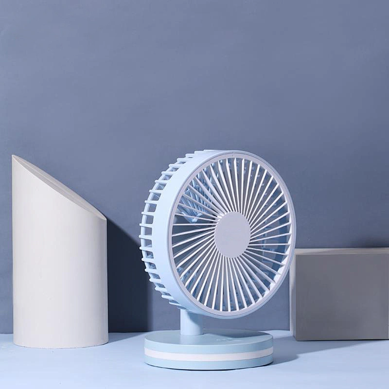 Ninety degree rotation adjustment silent air supply personal portable electric fan pink usb mini
