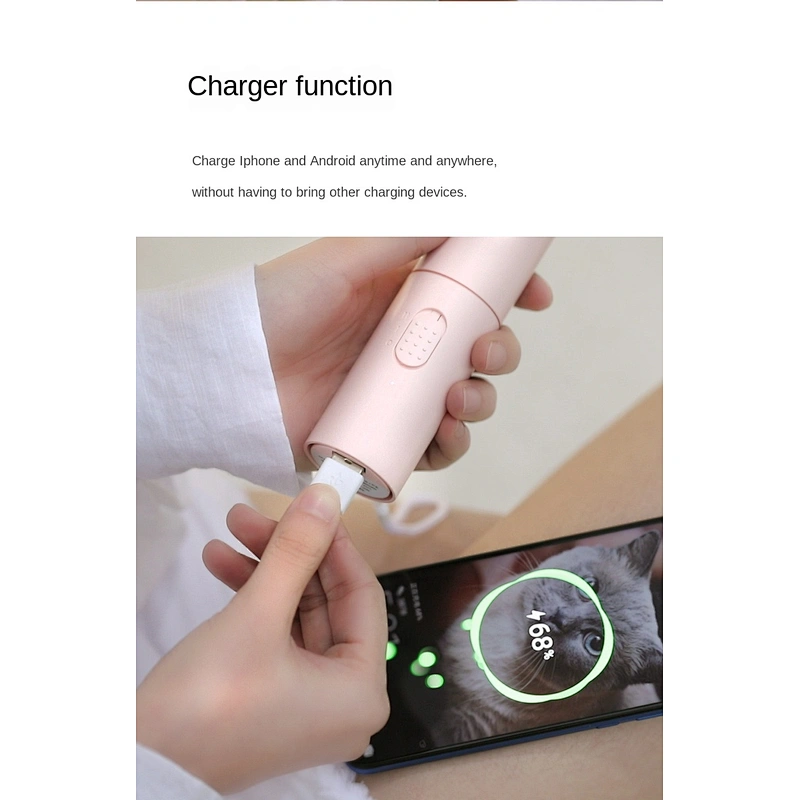 Small size foldable pockets mini bladeless hand held rechargeable fan portable fan