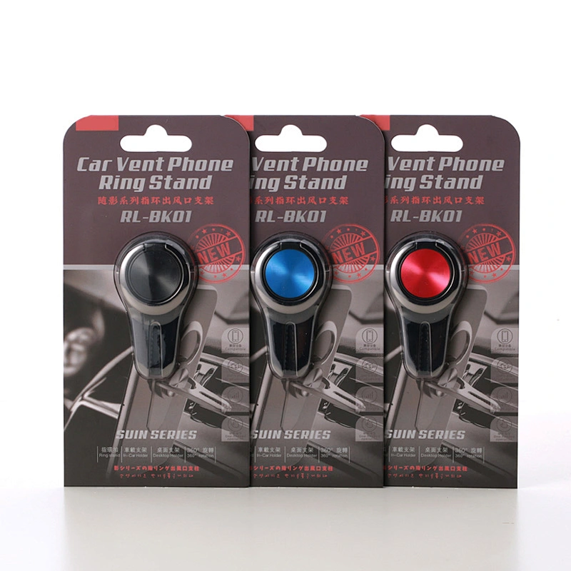 Multi-function air outlet ring buckle mobile phone bracket