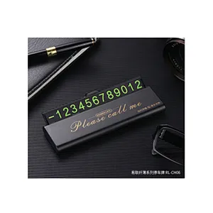 One key press to hide thin and simple hidden design car parking sign board