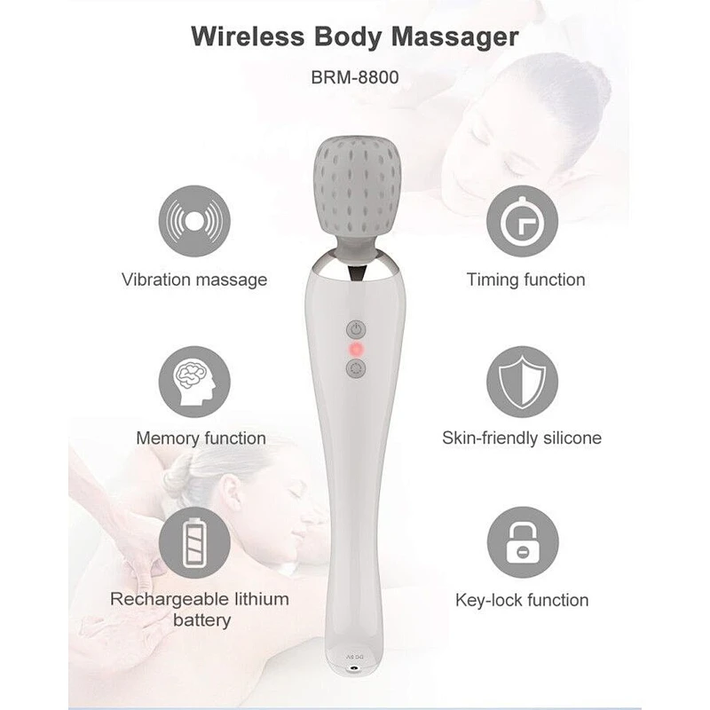 Wholesale Customized Good Quality Skin-friendly Silicone Full Body Massage Machine
