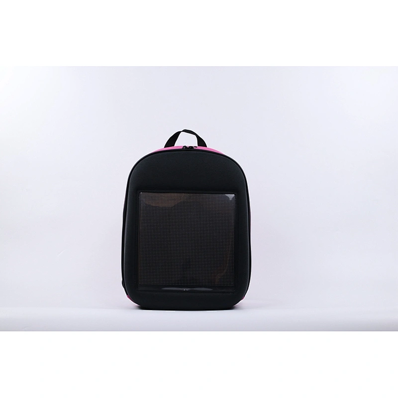 Waterproof fabricmulti-storage space full-color screen camping led backpack