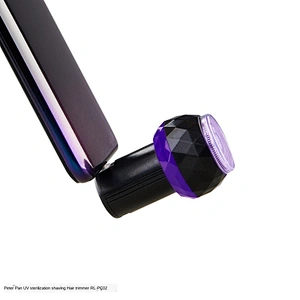 Ultraviolet ray sterilization compact and portable uv light hair electric shavers