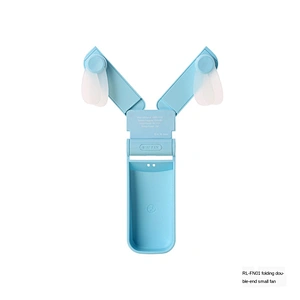 Promotional various durable using folding fan blade-small size hand electric portable usb mini fan